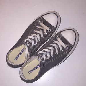 gray converse, women’s size 6.5